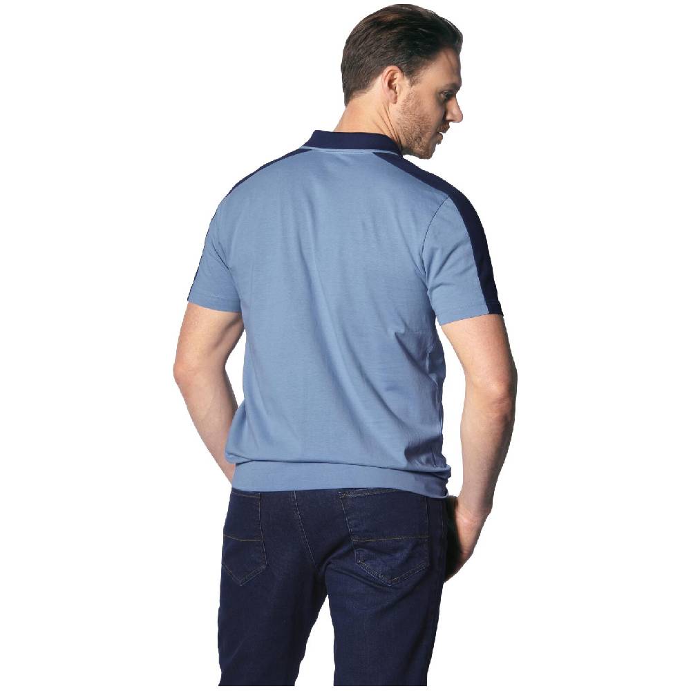 Jan Vanderstorm Poloshirt EGRON blau Auslauf