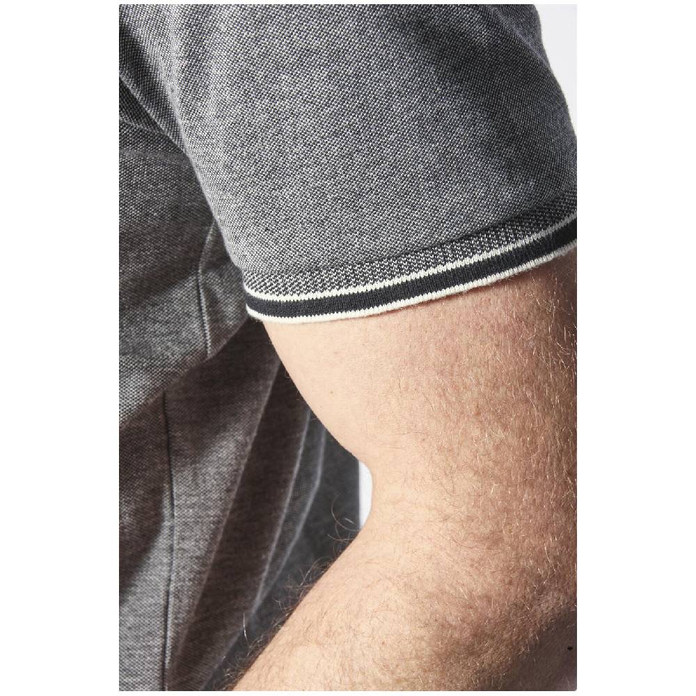 Jan Vanderstorm Poloshirt RIGHER schwarz melange Angebote
