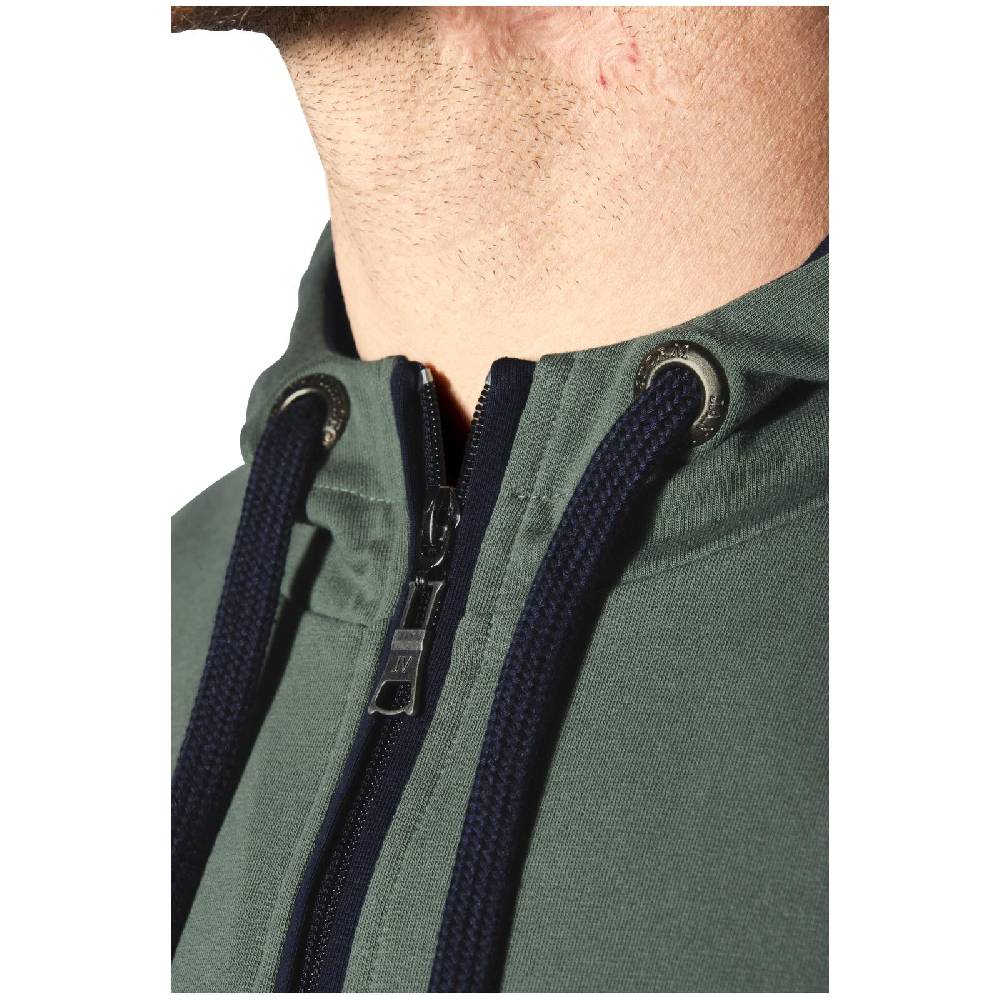 Jan Vanderstorm Sweatjacke RODERICH oliv im Angebot