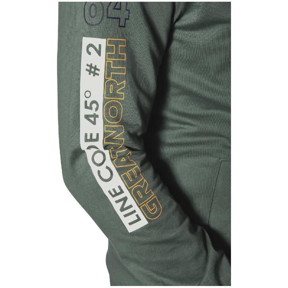 Jan Vanderstorm Sweatjacke RODERICH oliv im Angebot