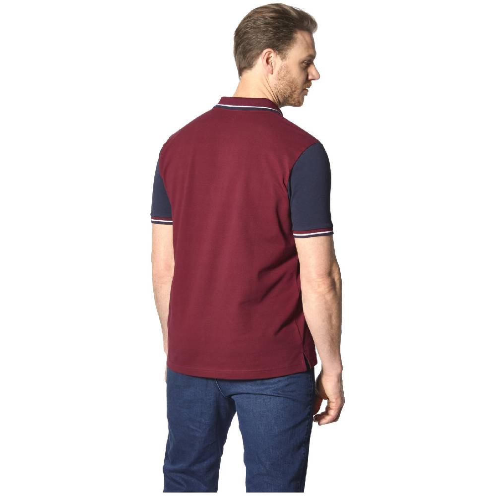 Jan Vanderstorm Poloshirt OLEJORN dunkelrot Meist gekauft