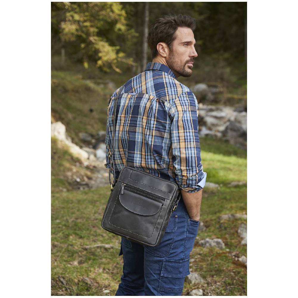 Jan Vanderstorm Tasche DIETGER schwarz Outlet