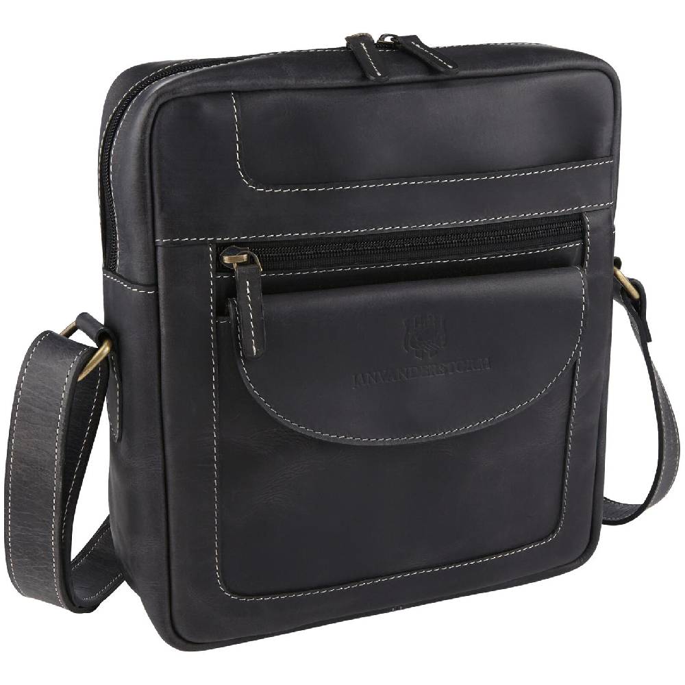 Jan Vanderstorm Tasche DIETGER schwarz Outlet