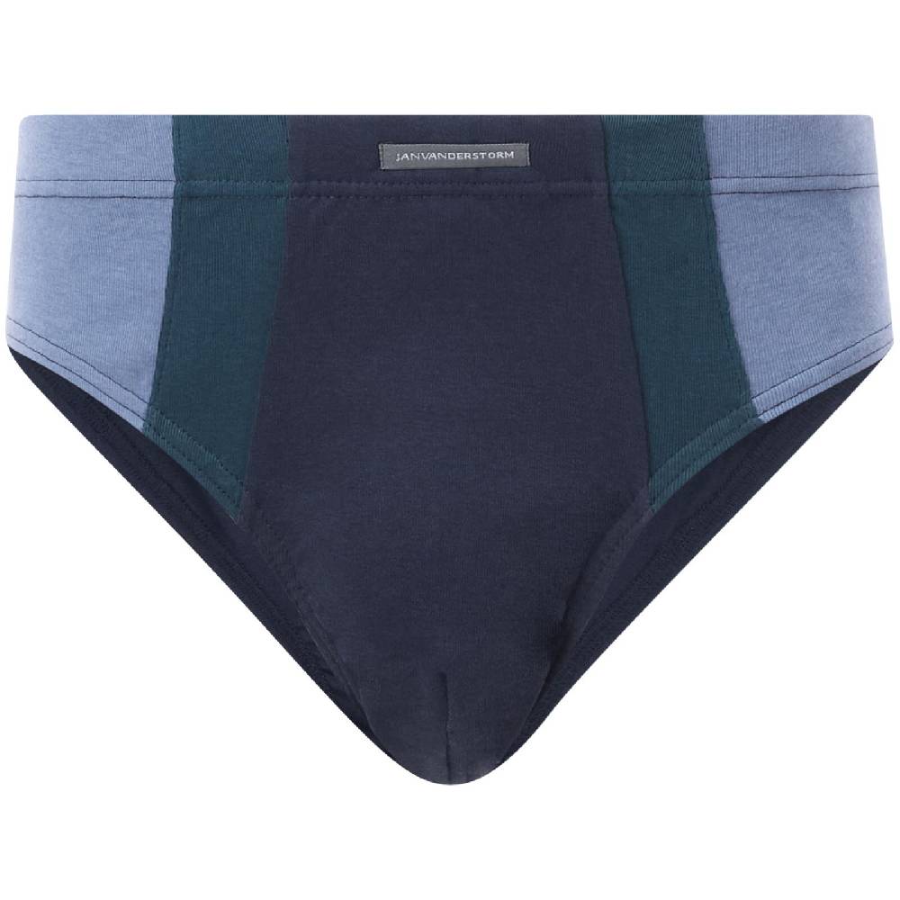 Jan Vanderstorm 4er Pack Sportslip FINNBARR blau Blitzverkäufe