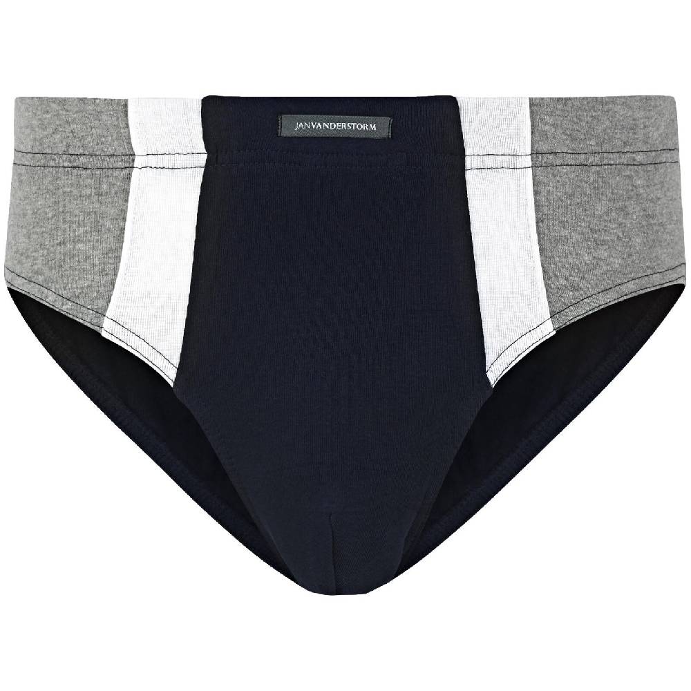 Jan Vanderstorm 4er Pack Sportslip FINNBARR dunkelblau Verkauf