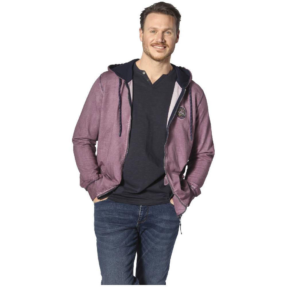 Jan Vanderstorm Sweatjacke PERKELMAN helllila Angebote