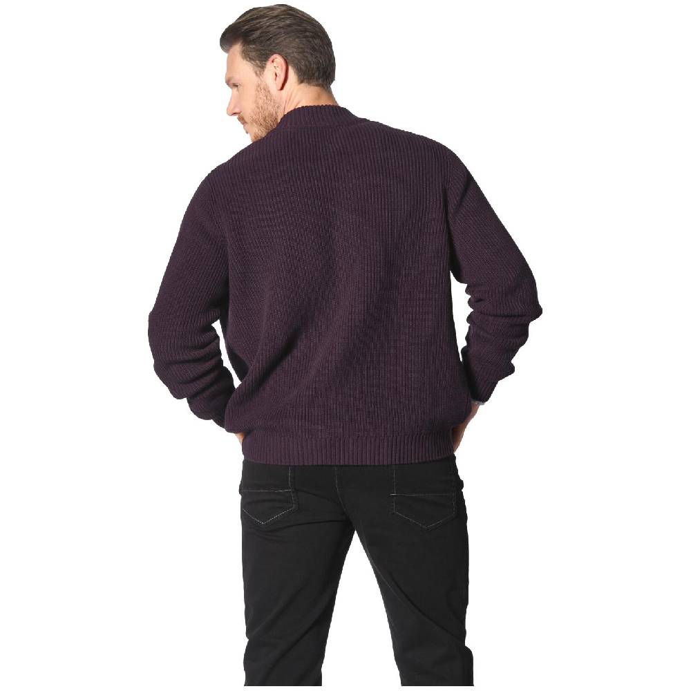 Jan Vanderstorm Strickjacke OLETARVIN dunkelrot Hotsell