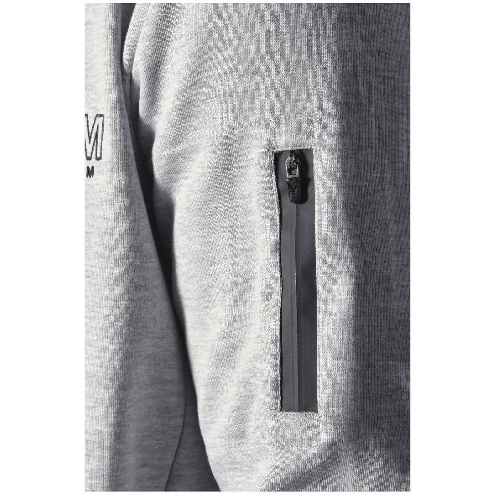 Jan Vanderstorm Sweatjacke ODGRIM silbergrau melange Schlussverkauf