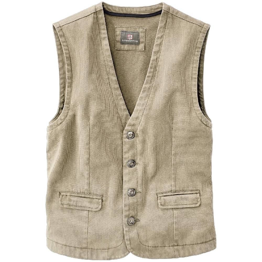 Jan Vanderstorm Weste TORELL beige Outlet