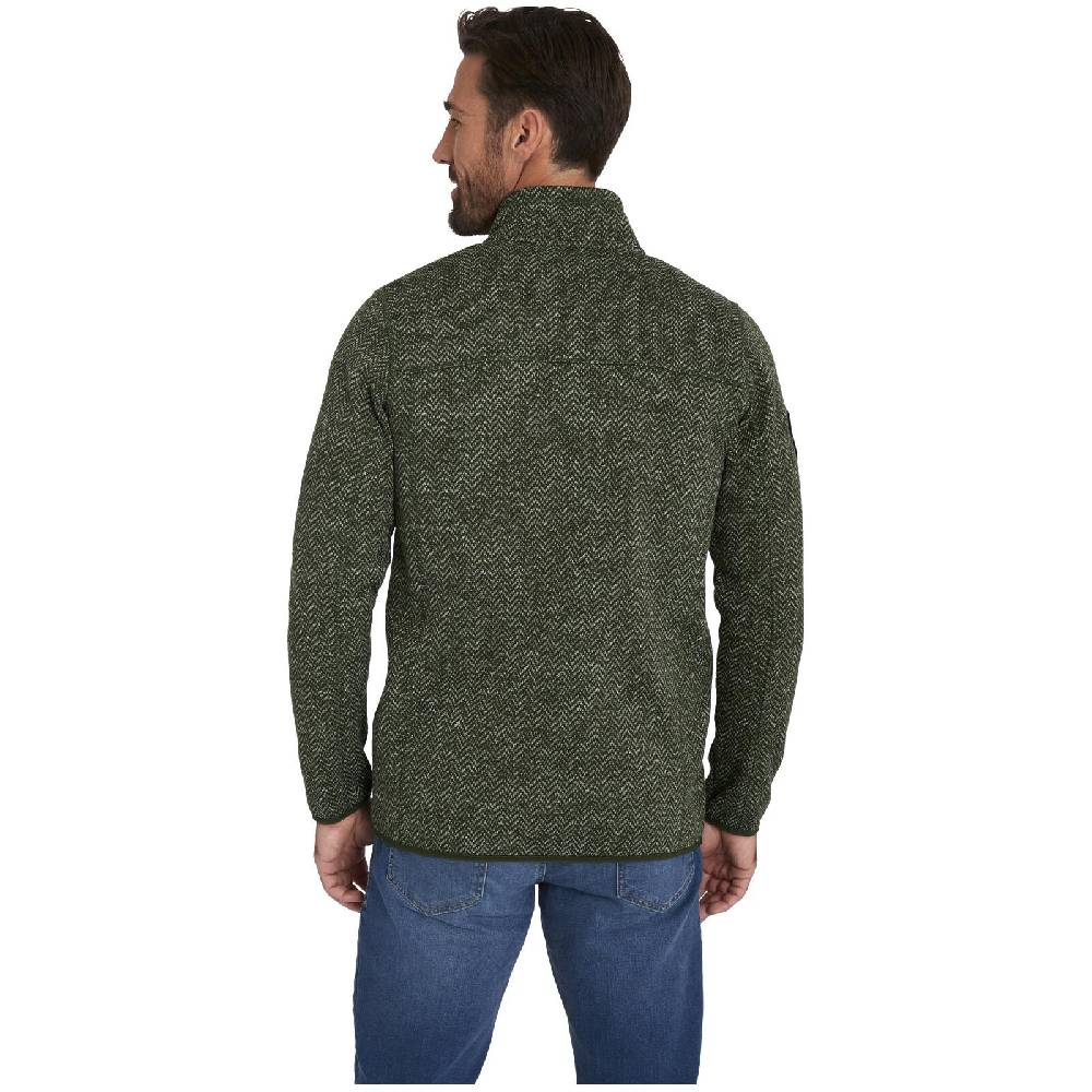 Jan Vanderstorm Strickfleecejacke KOLMUND oliv Günstiger Verkauf