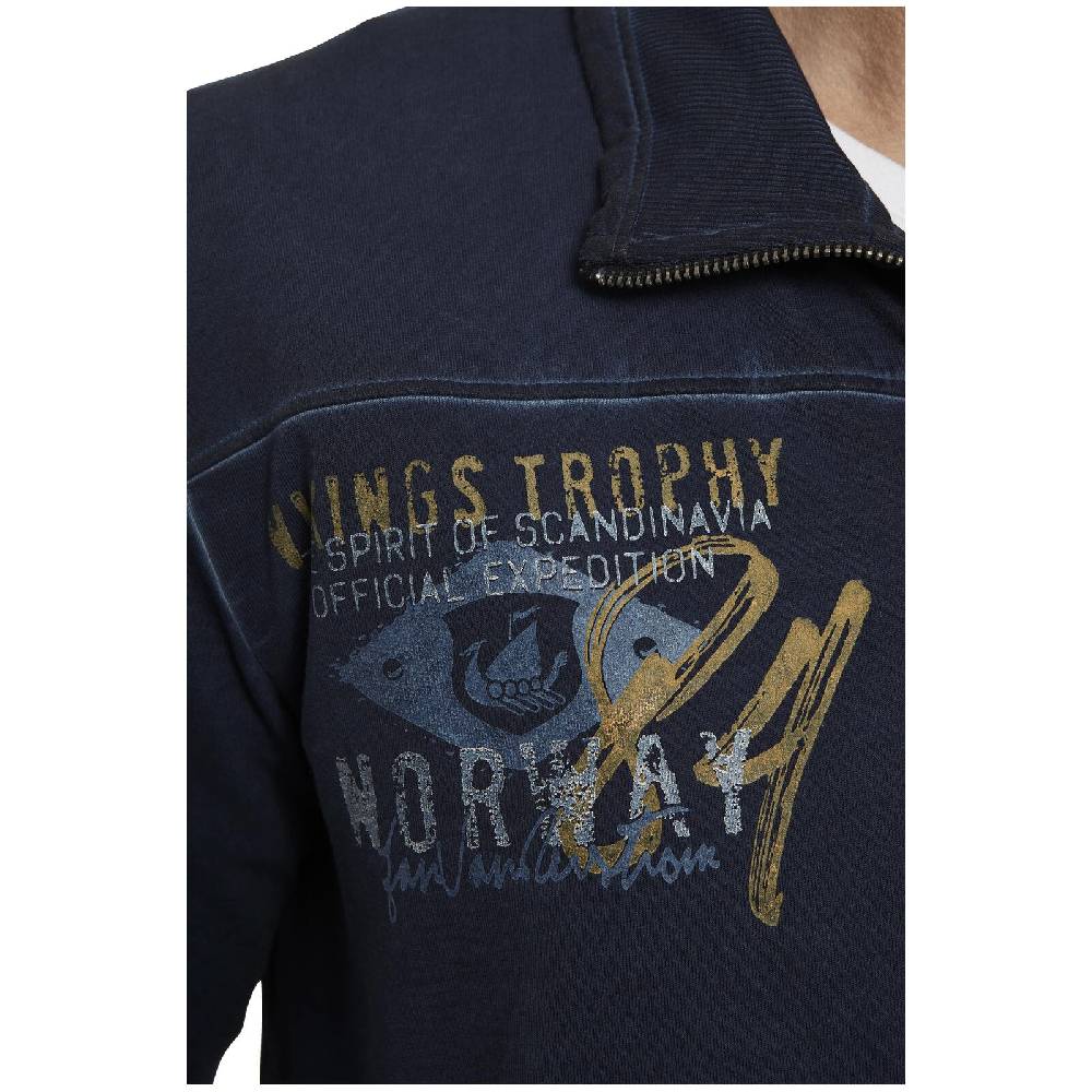 Jan Vanderstorm Sweatjacke SIVID dunkelblau Online