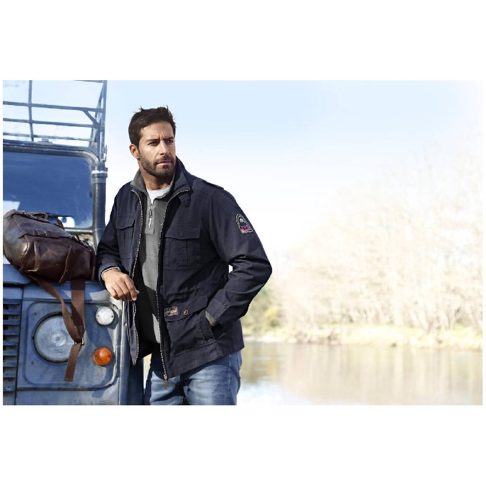Jan Vanderstorm Fieldjacket BROR dunkelblau Outlet