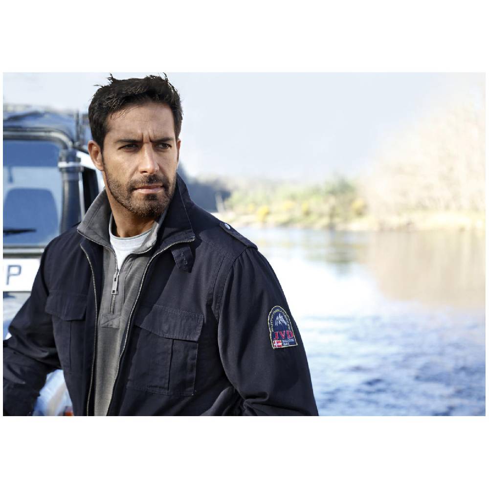 Jan Vanderstorm Fieldjacket BROR dunkelblau Outlet