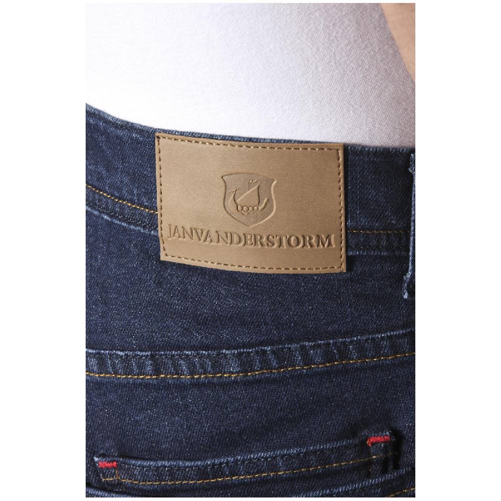 Jan Vanderstorm Tiefbundjeans JAAME dunkelblau im Angebot