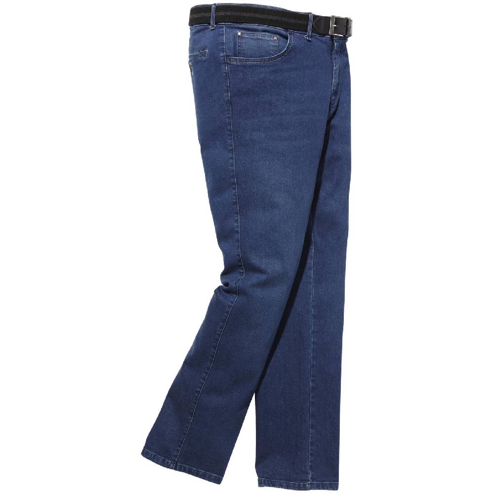 Jan Vanderstorm Tiefbundjeans LEGEST blau Fabrikverkauf