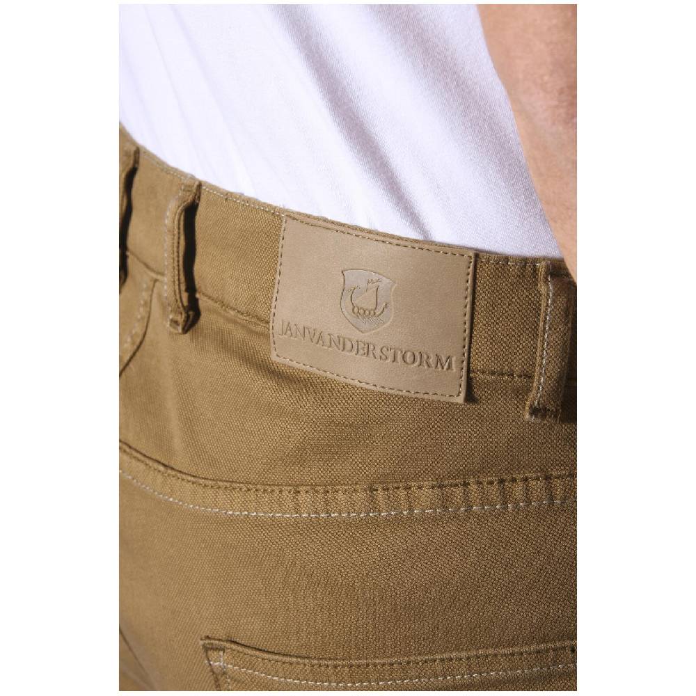 Jan Vanderstorm Tiefbundhose TARJE cognac Meist gekauft