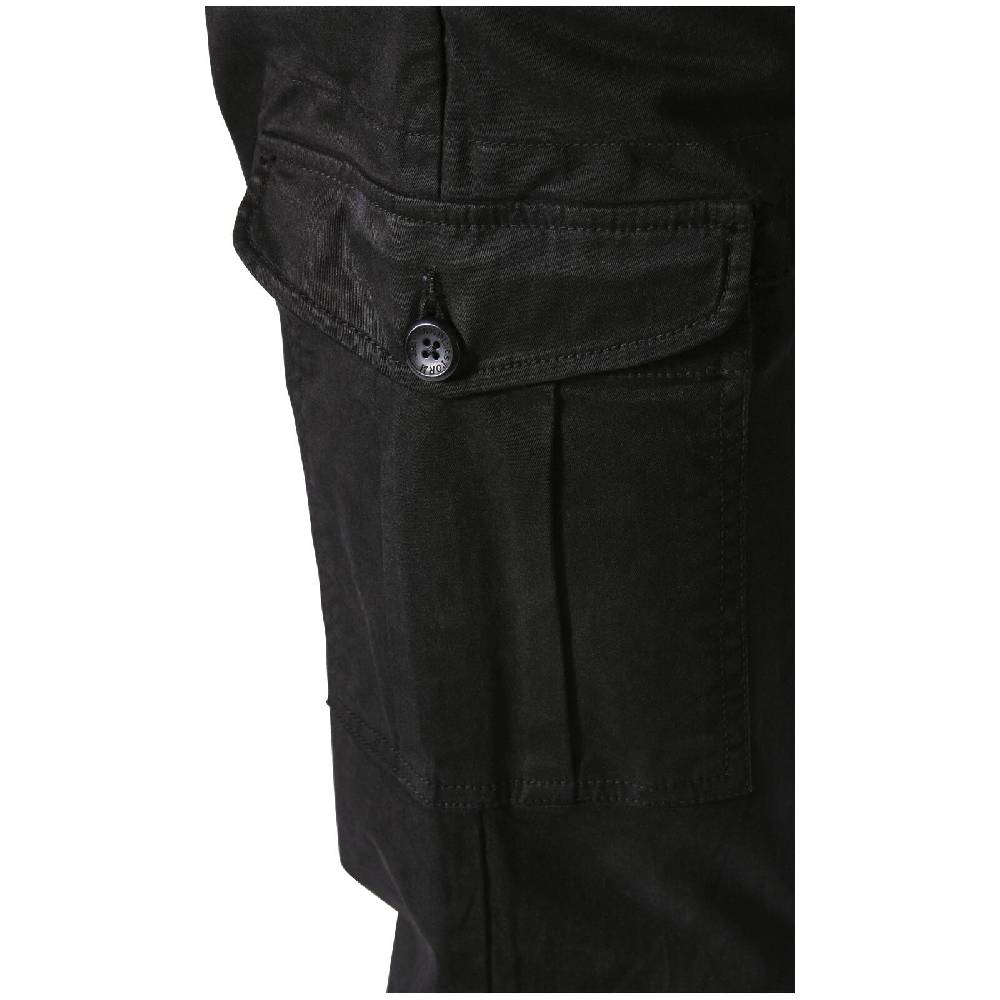 Jan Vanderstorm Cargohose STAALE schwarz Outlet
