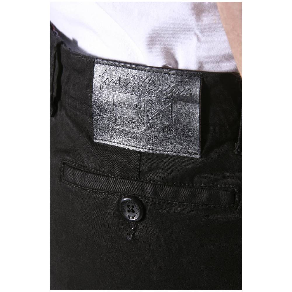 Jan Vanderstorm Cargohose STAALE schwarz Outlet