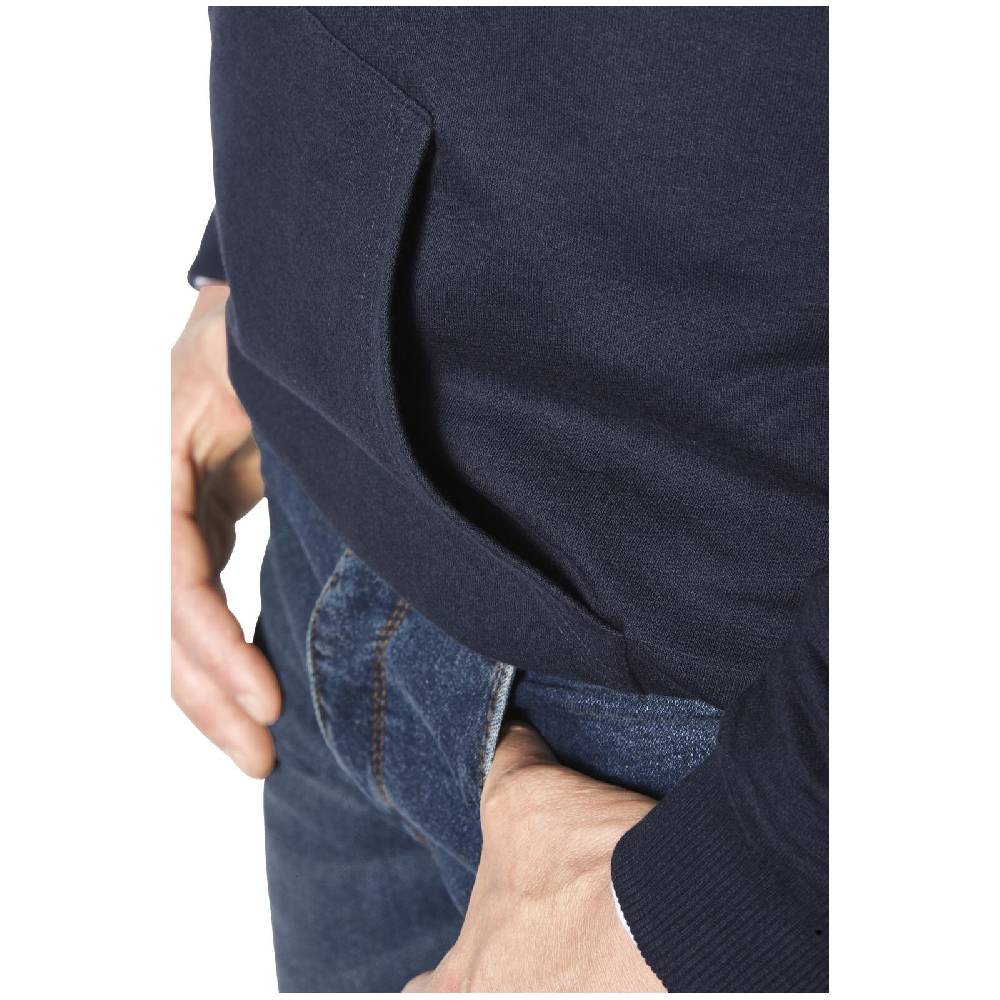 Jan Vanderstorm Sweatshirt JERRES dunkelblau Fabrikverkauf