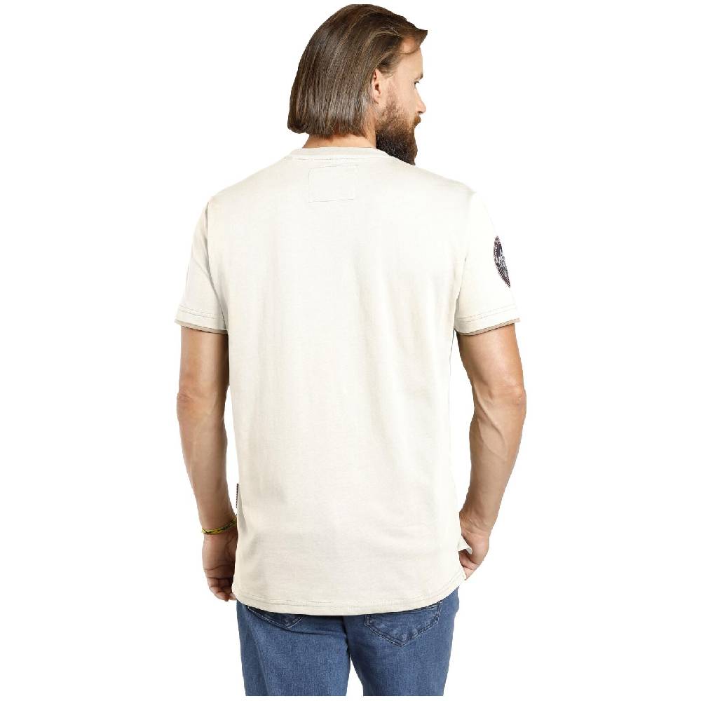 Jan Vanderstorm T-Shirt SÖLVE wollweiß Verkauf