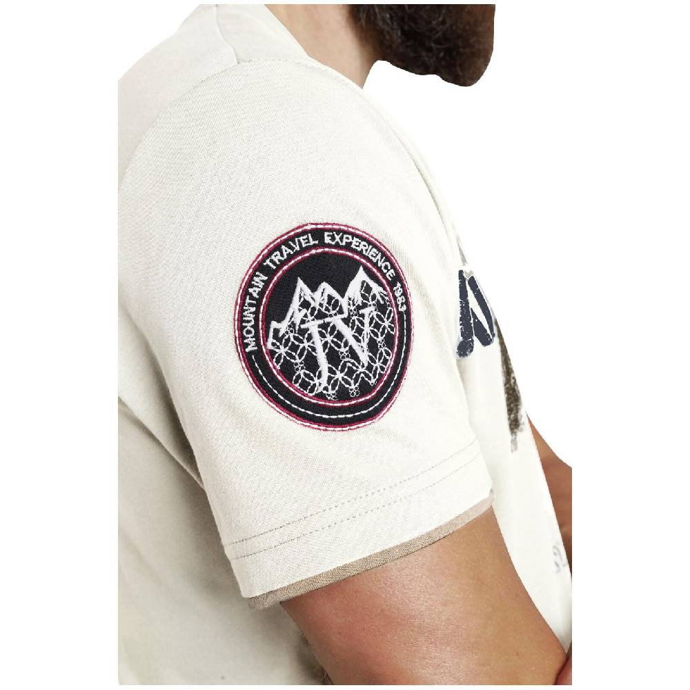 Jan Vanderstorm T-Shirt SÖLVE wollweiß Verkauf
