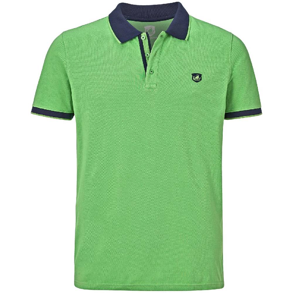 Jan Vanderstorm Poloshirt LAVRANS grün
