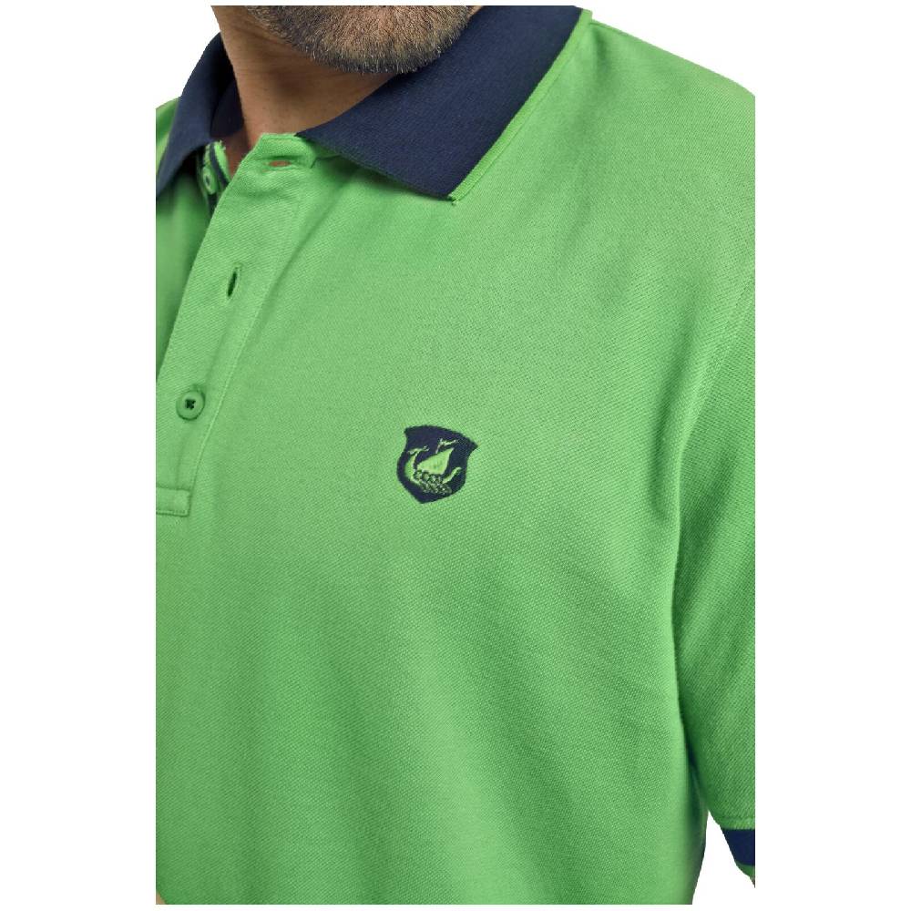 Jan Vanderstorm Poloshirt LAVRANS grün im Angebot