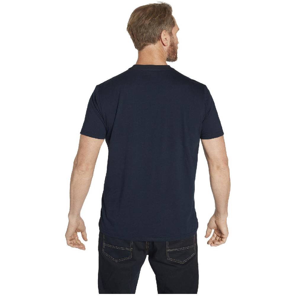 Jan Vanderstorm T-Shirt TANDRUP dunkelblau Auslauf