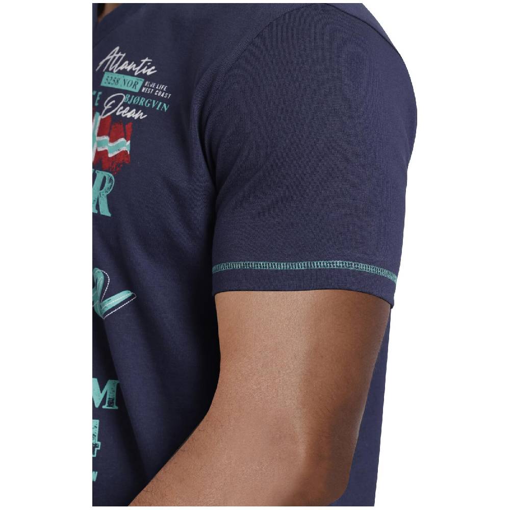 Jan Vanderstorm T-Shirt NORDGER dunkelblau Exklusive Angebote