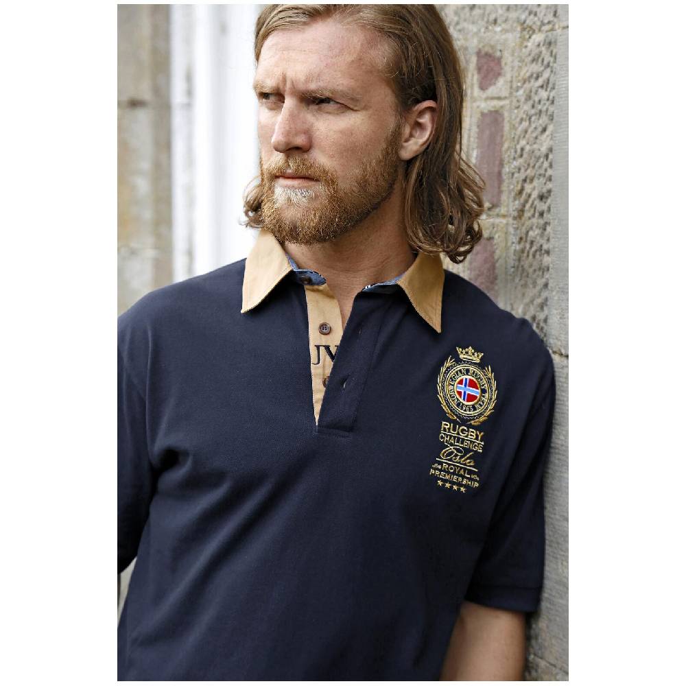 Jan Vanderstorm Poloshirt JOAKIM dunkelblau Angebote