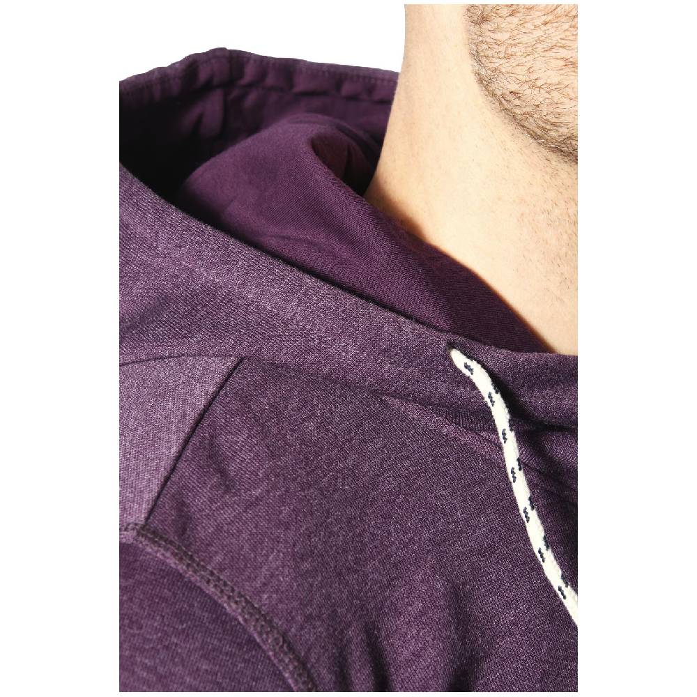 Jan Vanderstorm Sweatshirt BLANKARD dunkelrot melange Blitzverkäufe