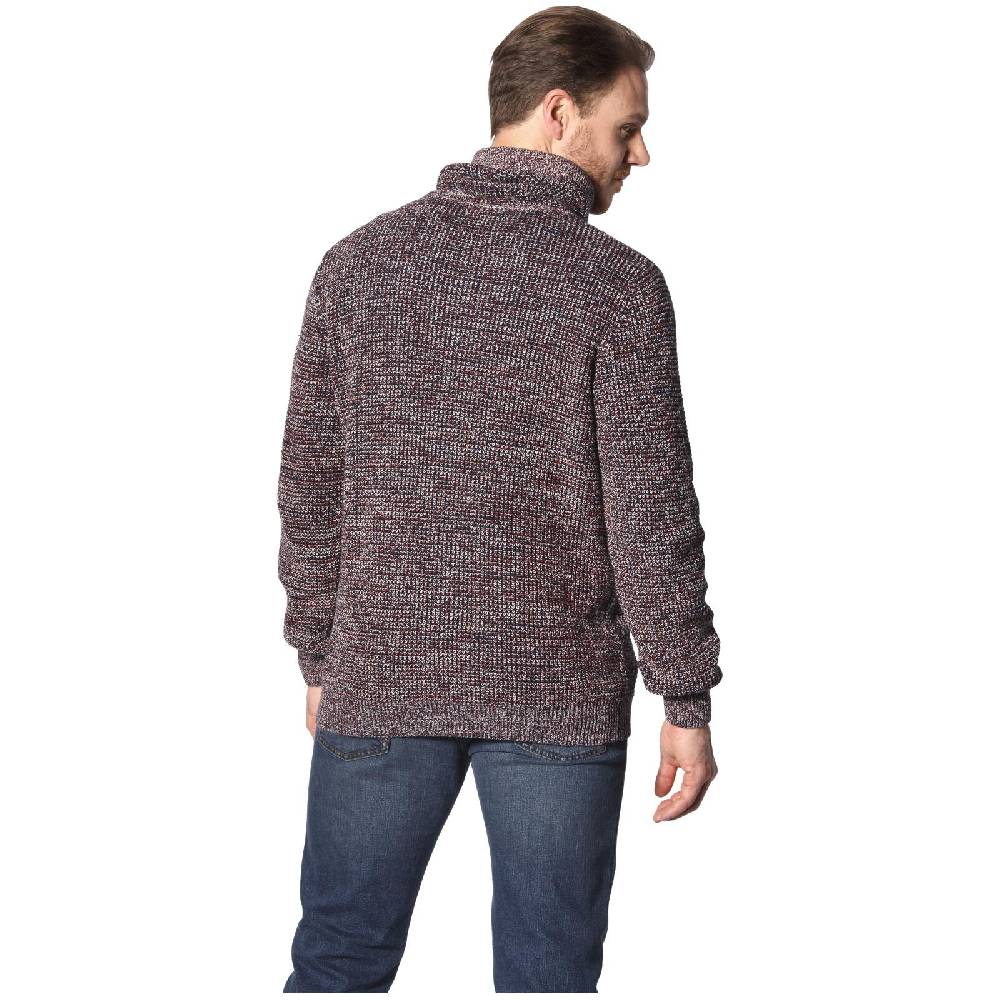 Jan Vanderstorm Pullover LARNO dunkelrot melange Auslauf