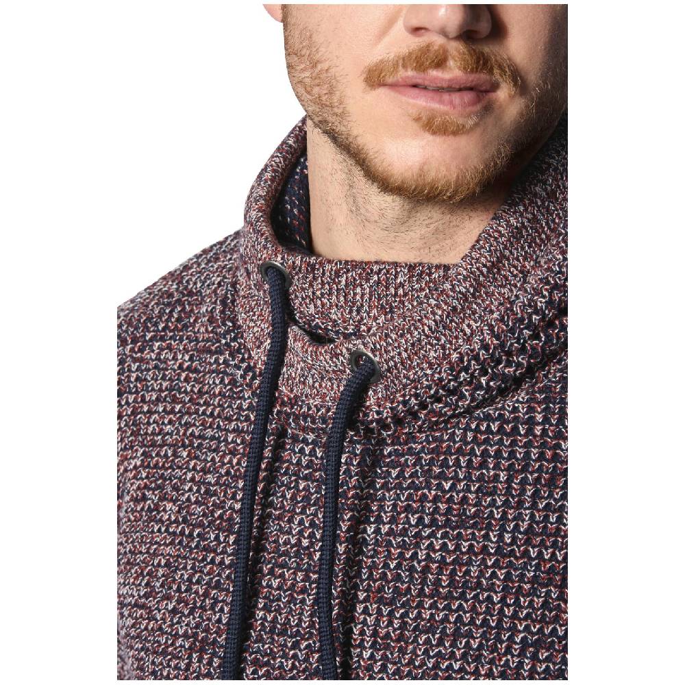 Jan Vanderstorm Pullover LARNO dunkelrot melange Auslauf