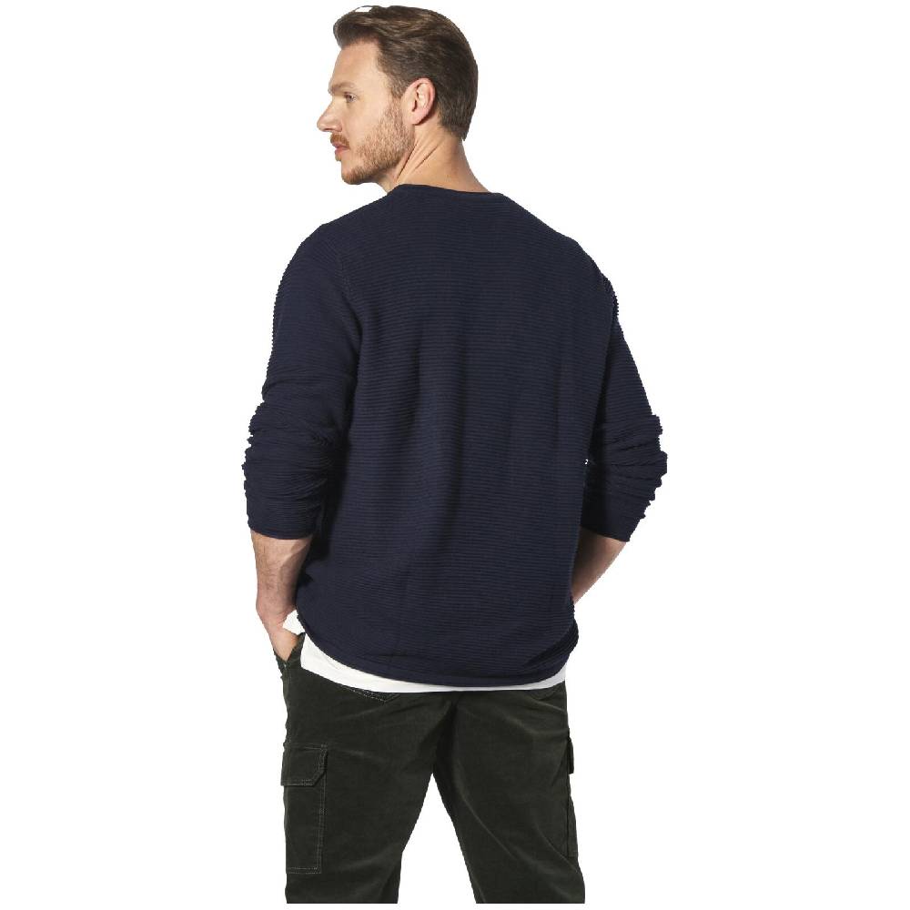 Jan Vanderstorm Pullover PERRIKVIK dunkelblau im Angebot