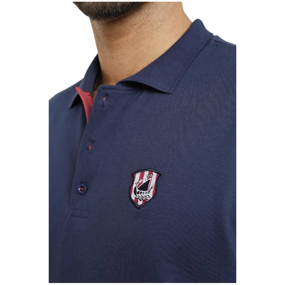 Jan Vanderstorm Poloshirt NISSE dunkelblau im Angebot