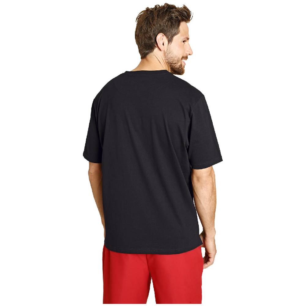 Jan Vanderstorm Doppelpack T-Shirt ERKE schwarz Rabatte dieses Monats