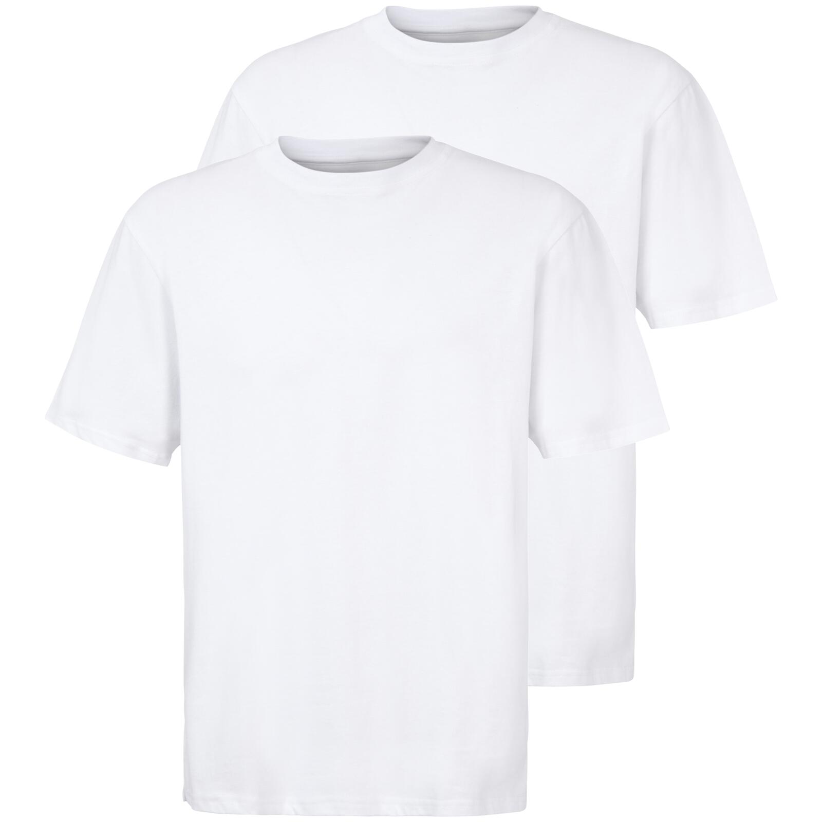 Jan Vanderstorm Doppelpack T-Shirt ERKE weiß