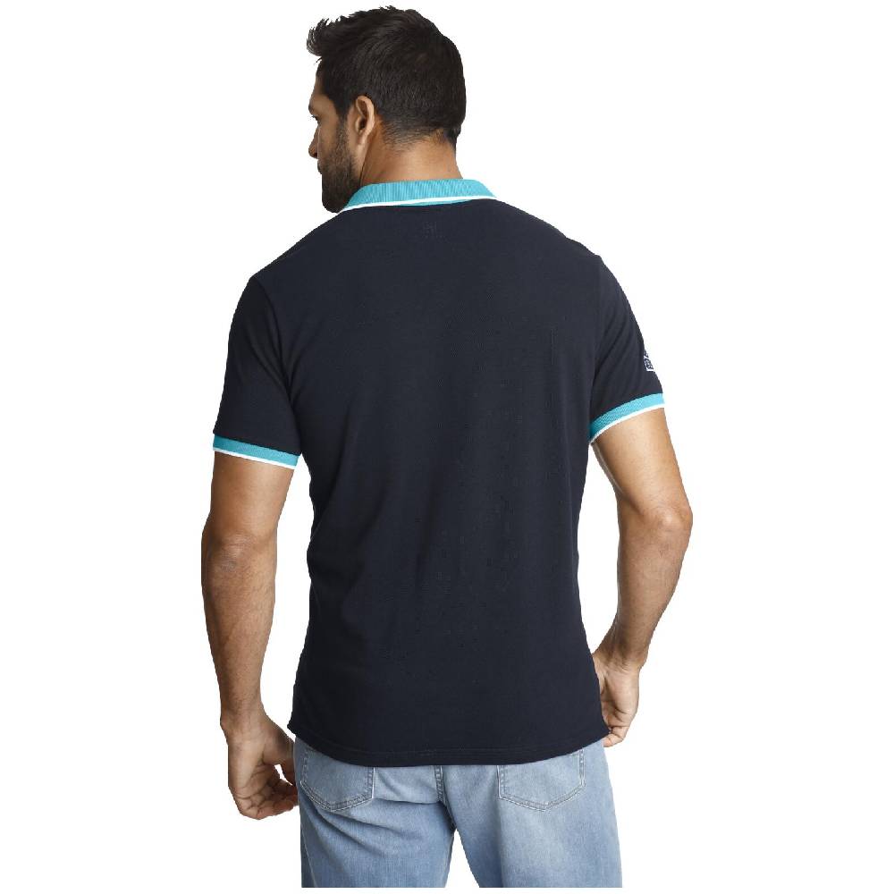Jan Vanderstorm Poloshirt IWAR dunkelblau Outlet