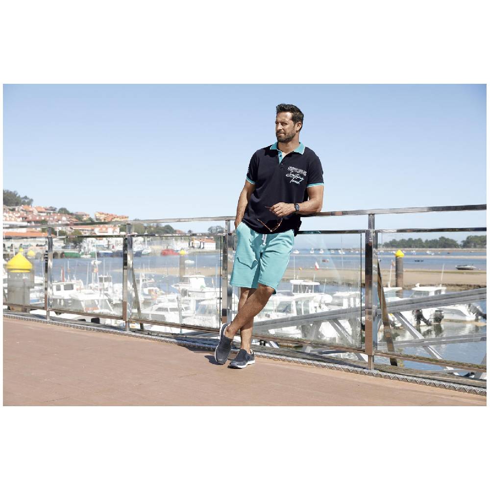Jan Vanderstorm Poloshirt IWAR dunkelblau Outlet