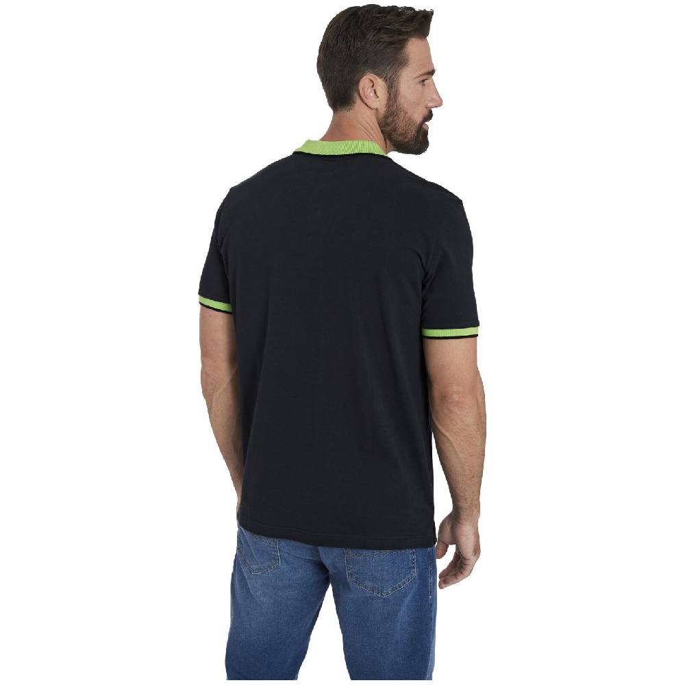 Jan Vanderstorm Poloshirt LAVRANS schwarz grün Verkauf