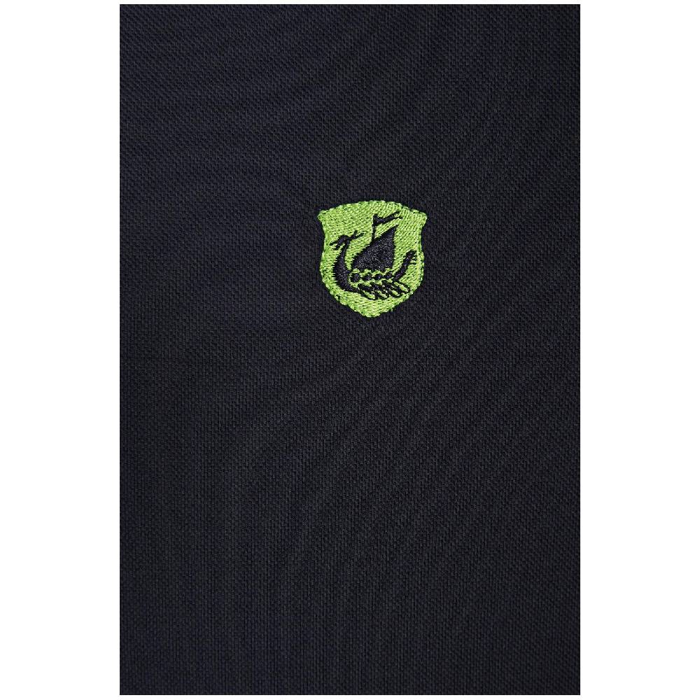 Jan Vanderstorm Poloshirt LAVRANS schwarz grün Verkauf