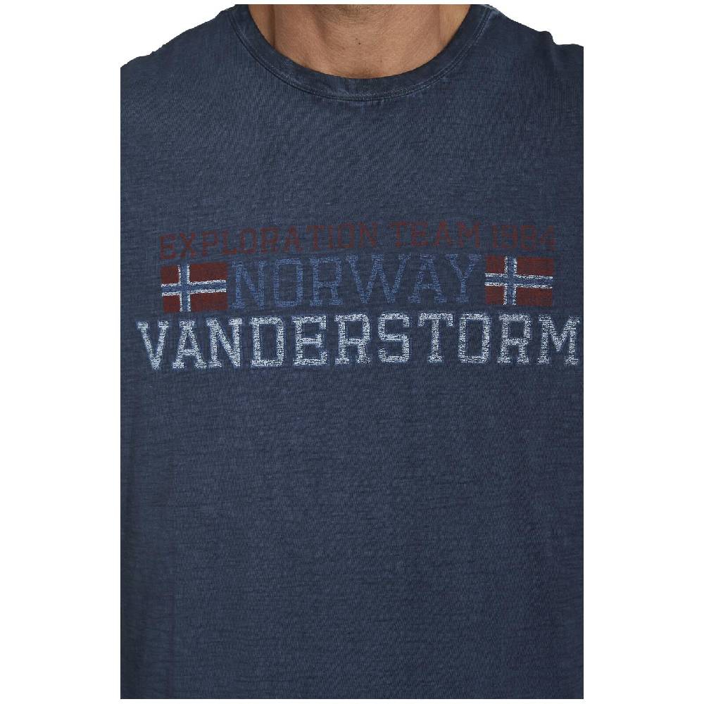Jan Vanderstorm T-Shirt DIETHELM dunkelblau im Angebot