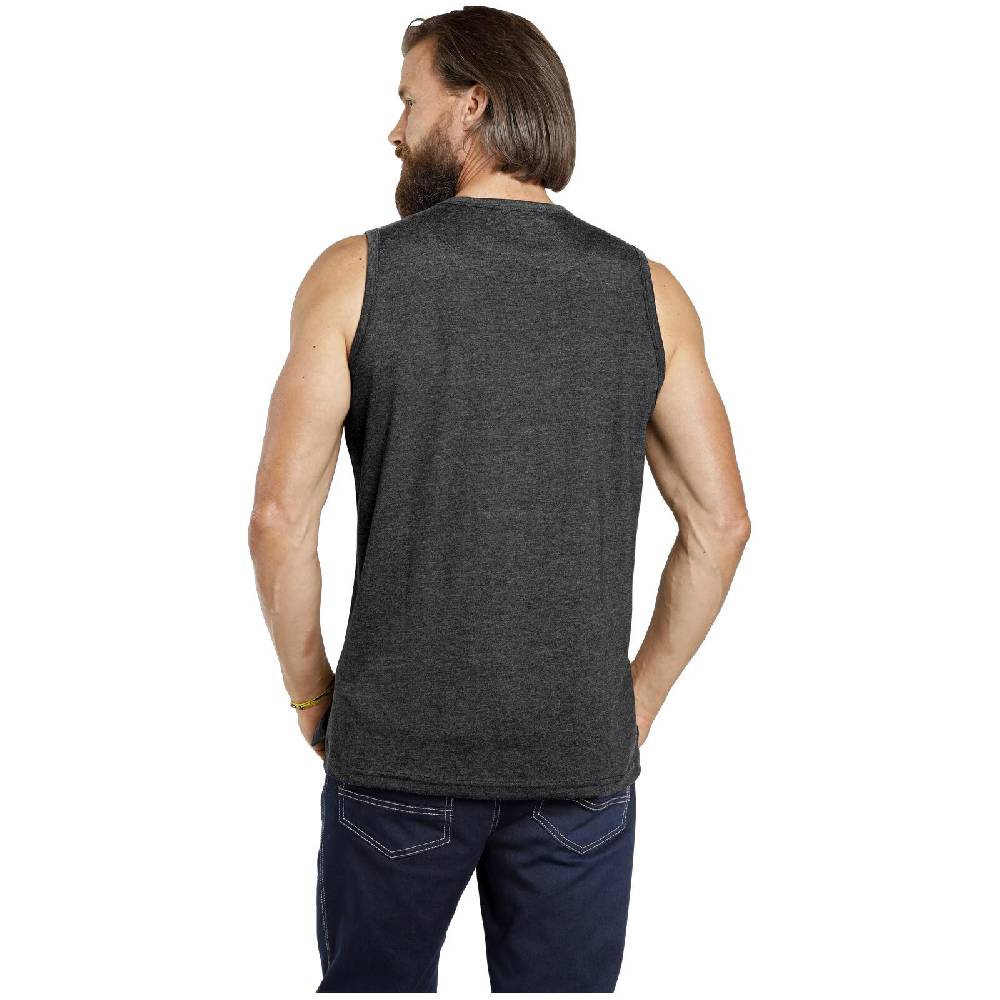 Jan Vanderstorm Doppelpack Tanktop PORO blau grau Fabrikverkauf