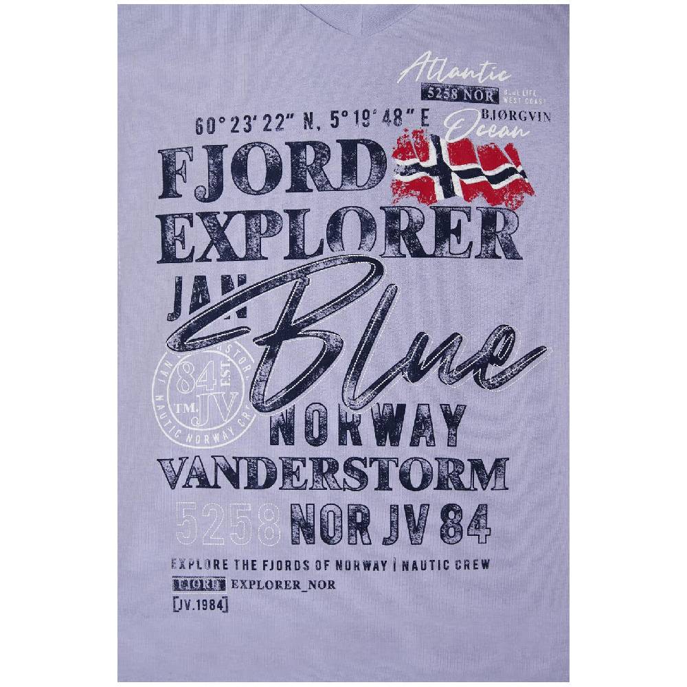 Jan Vanderstorm T-Shirt NORDGER helllila Online