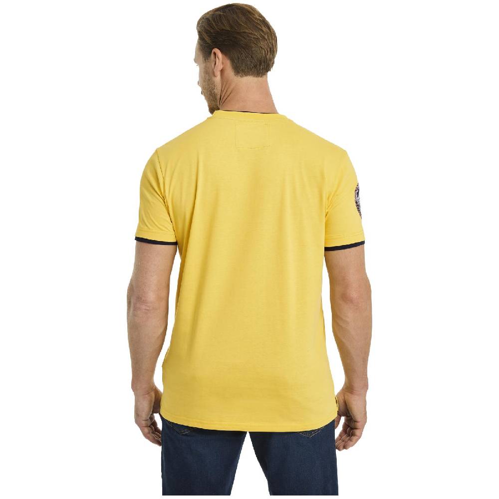 Jan Vanderstorm T-Shirt SÖLVE gelb Verkauf