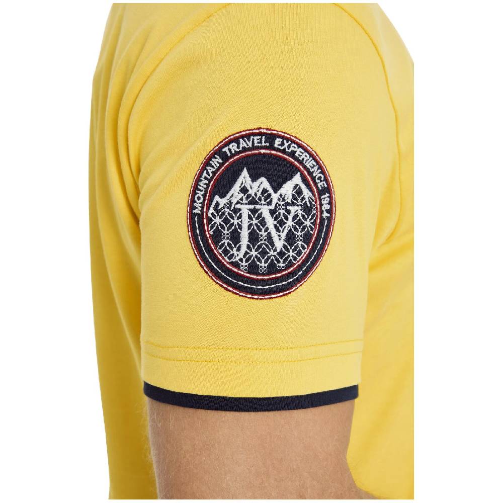 Jan Vanderstorm T-Shirt SÖLVE gelb Verkauf