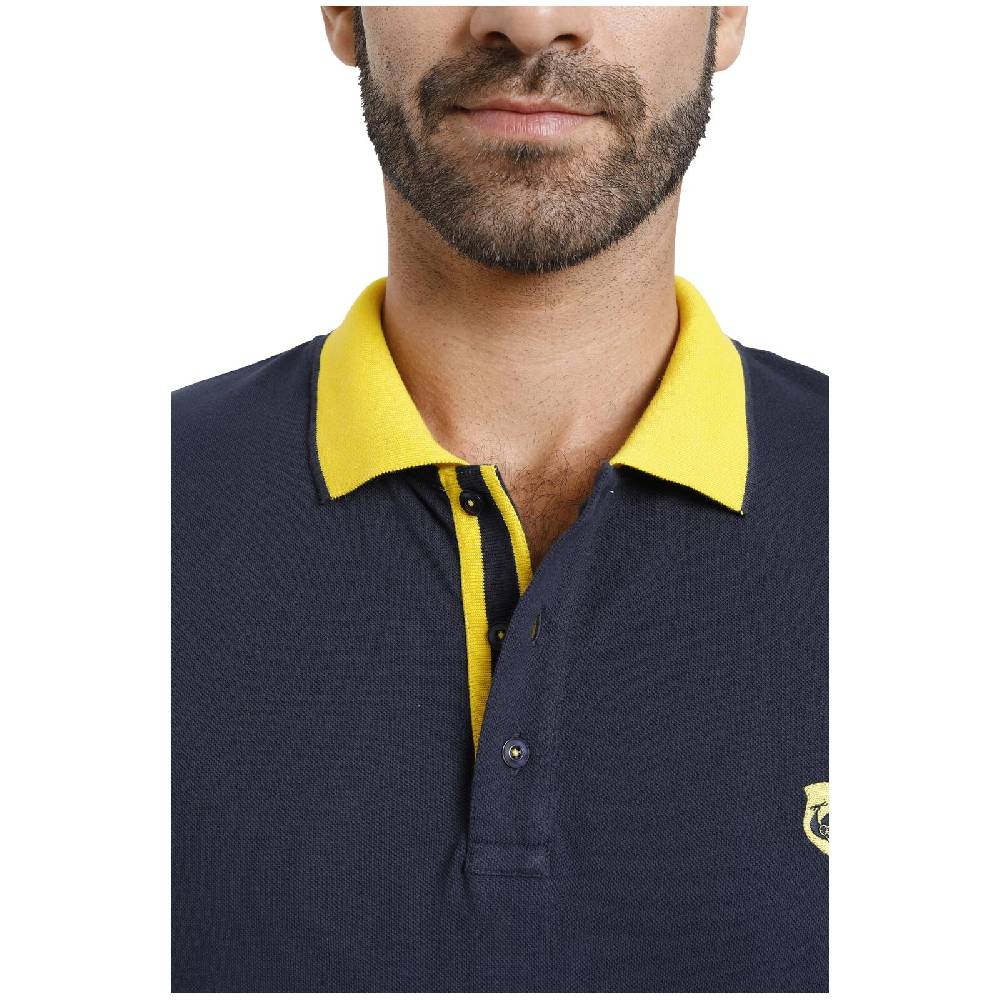 Jan Vanderstorm Poloshirt LAVRANS dunkelblau Versandkostenfrei