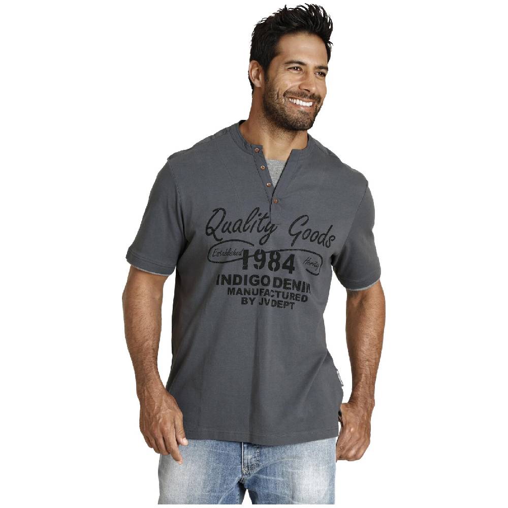 Jan Vanderstorm T-Shirt NANTE grau Blitzverkäufe