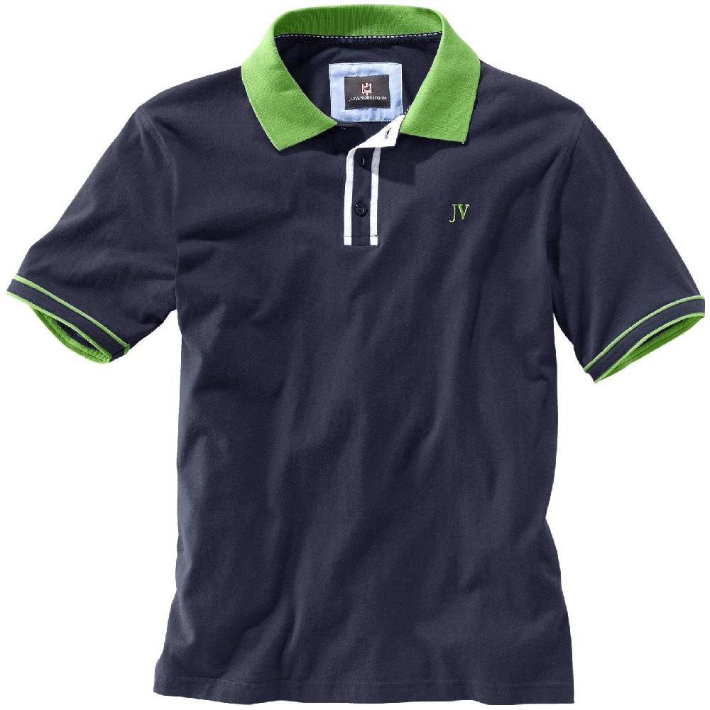 Jan Vanderstorm Poloshirt ISFRIED dunkelblau Auslauf
