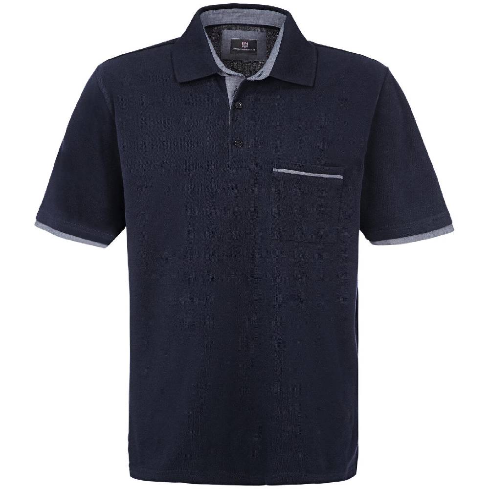 Jan Vanderstorm Poloshirt MELKER dunkelblau